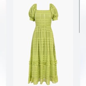 NEW WITH TAGS Adelyn Rae Green Maxi Dress